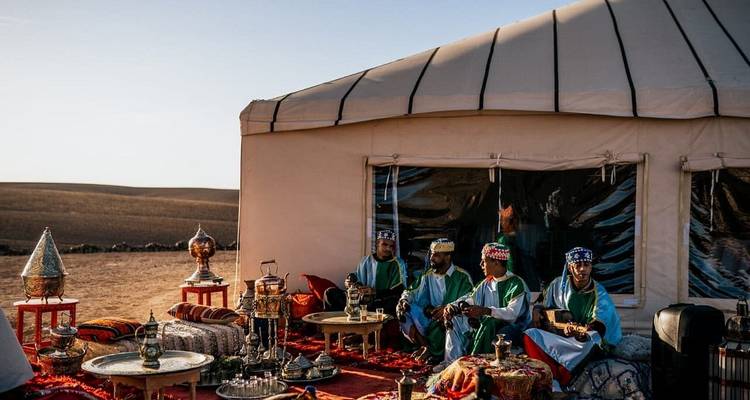 Experience Luxury in the Agafay Desert: 2-Day Tour with Camel Ride & Deluxe Camp - Morocco Trip Travel 2