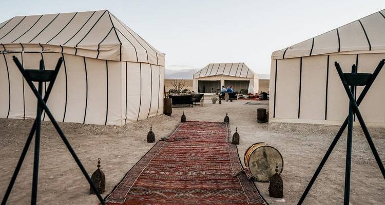 Experience Luxury in the Agafay Desert: 2-Day Tour with Camel Ride & Deluxe Camp - Morocco Trip Travel 8
