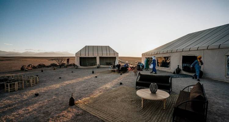 Experience Luxury in the Agafay Desert: 2-Day Tour with Camel Ride & Deluxe Camp - Morocco Trip Travel 10