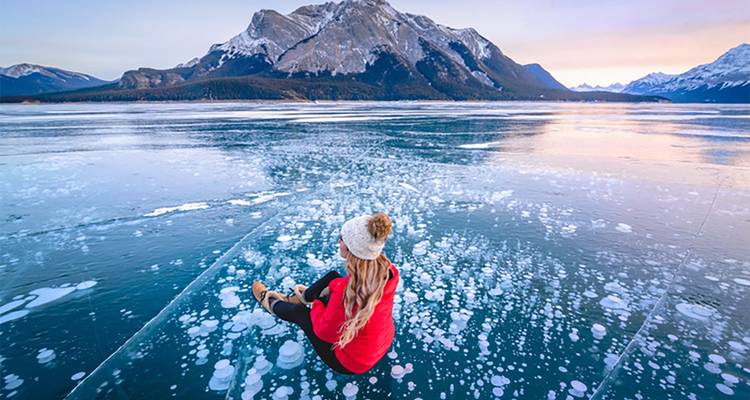 Circuito de invierno de lujo de 4 días por las Montañas Rocosas - Banff, lago Louise y lago Minnewanka o lago Netravali - Calgary Tours 1
