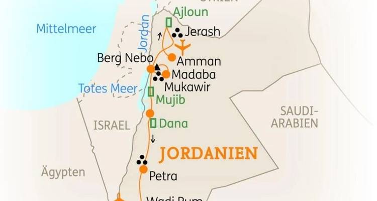 Jordania Senderismo y Cultura - SKR Reisen 5