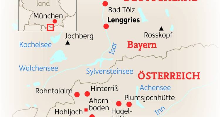 Alta Baviera, Austria y Alpes tiroleses: Senderismo - SKR Reisen 5
