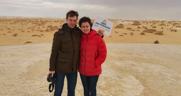 Circuit d'aventure de 2 jours au Caire - Circuit privé du désert blanc et de l'oasis du Fayoum - Sun Pyramid Tours 2