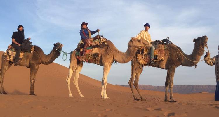 Marrakech 2 días excursión al desierto de Tinfou - Morocco Sahara Desert Travel 3