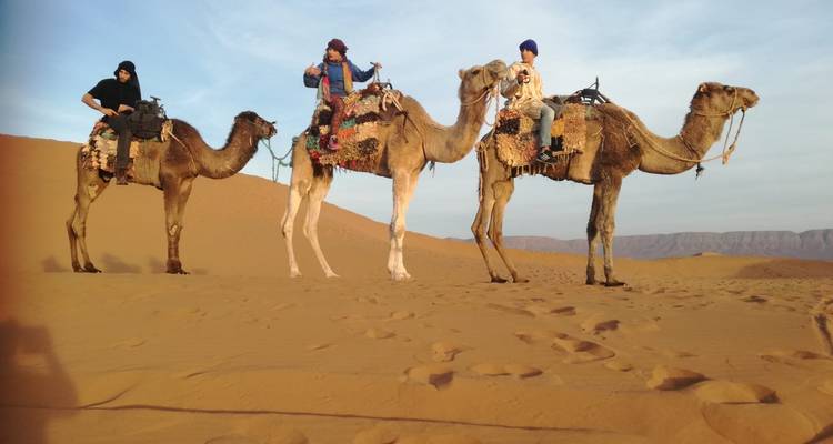 Marrakech 2 días excursión al desierto de Tinfou - Morocco Sahara Desert Travel 4