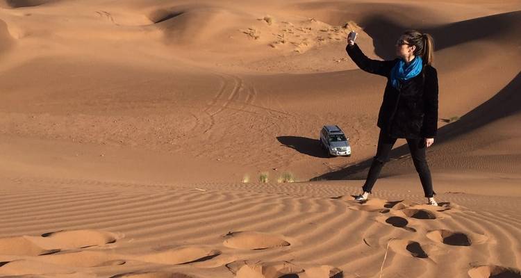 Marrakech 2 días excursión al desierto de Tinfou - Morocco Sahara Desert Travel 8