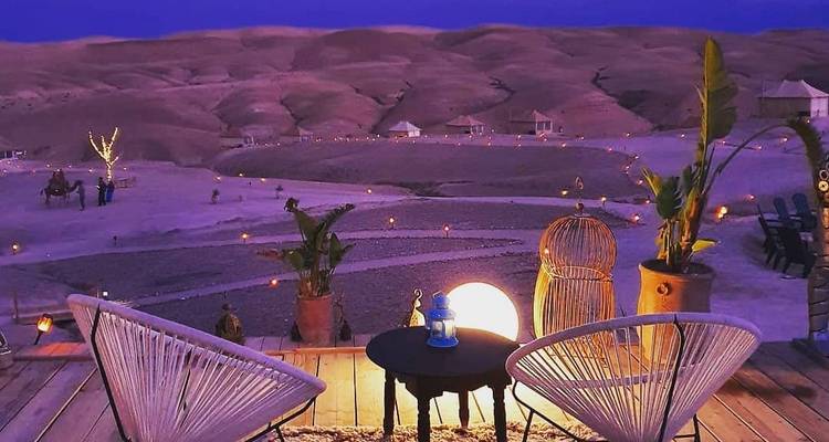 Agafay Desert Dinner show  with quad bike and camel Ride - Desertbrise Travel 3