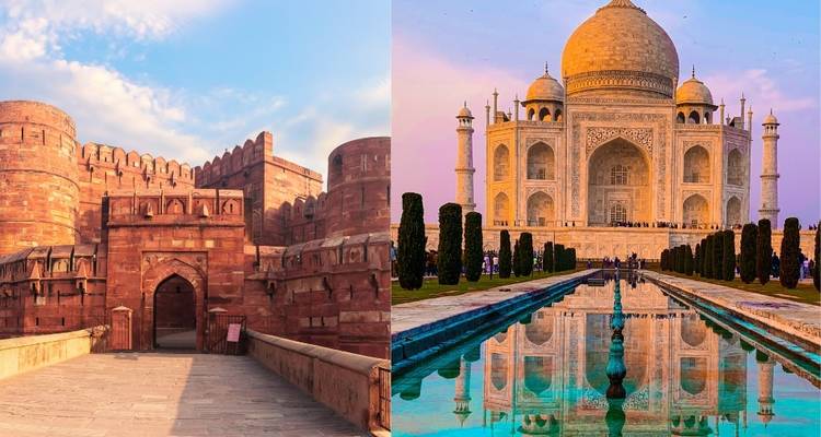 Visite du Taj Mahal et du fort d'Agra, tout compris, au départ de Delhi - Joyful Holidays 1