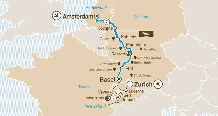 Points forts du Rhin avec la Suisse 2026 - 12 jours (from Amsterdam to Zurich) - Scenic Luxury Cruises & Tours 4