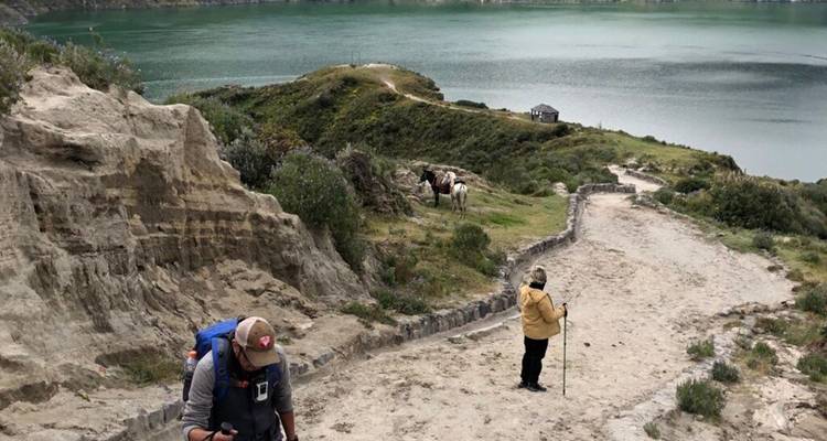 Aventure dans la lagune de Quilotoa en plomb - Lead Adventures  2