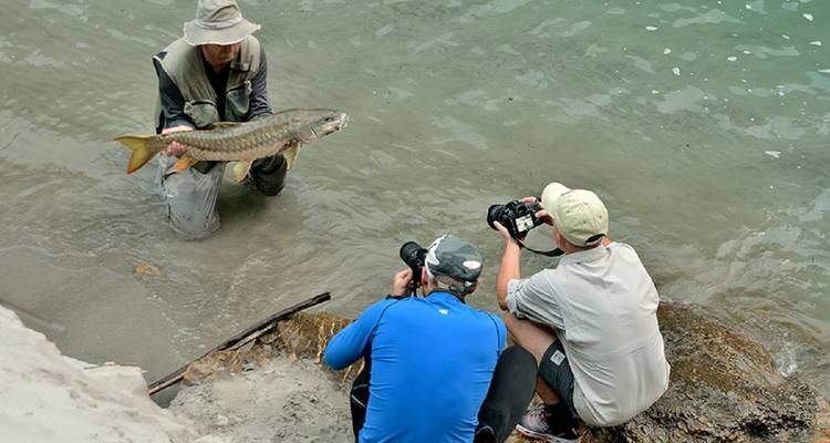 Day Fishing Bike Tour At Sunkoshi River - Amazing Authentic Treks  6