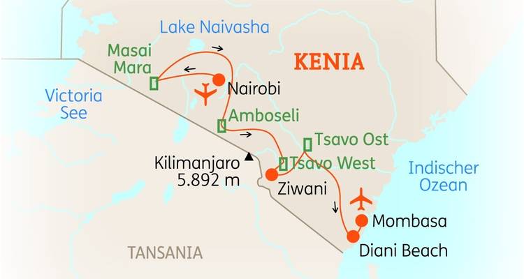 Kenya : Highlights - SKR Reisen 5