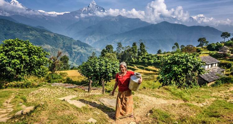 Senderismo por el pueblo de Dhampus - Nepal Social Treks 3