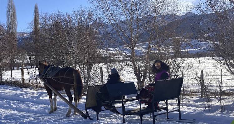 Circuito de aventura invernal cerca de Bishkek - Nomads Yurt 6