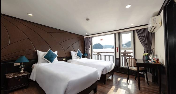 Crucero Amanda Ha Long 5 estrellas - crucero 2D1N - Old Quarter Travel 9