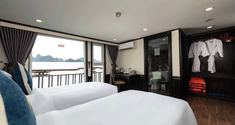 Crucero Amanda Ha Long 5 estrellas - crucero 2D1N - Old Quarter Travel 10