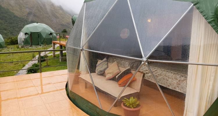 2-Salkantay Mount & Humantay Lake Glamping Sky Lodge Dome - QUECHUAS EXPEDITIONS PERU 2