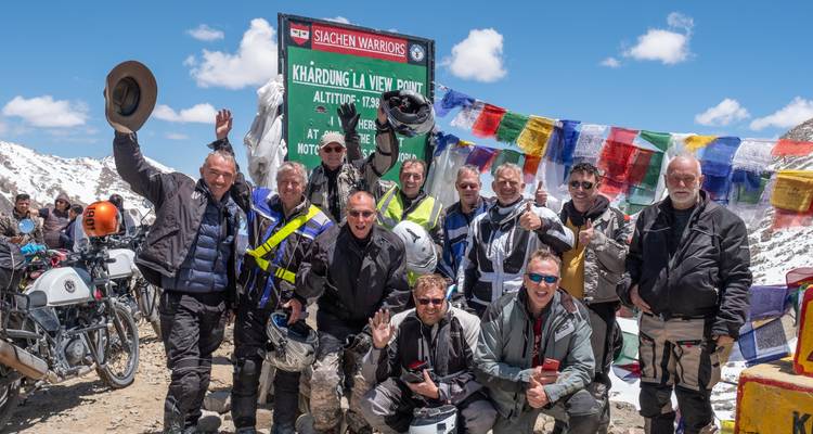 Circuit moto "Great Himalayan Challenge" - défi de l'Himalaya - Himalayan Saga 9