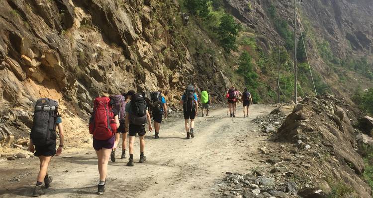 Excursionismo por el circuito del Manaslu - Adventure Bound 3