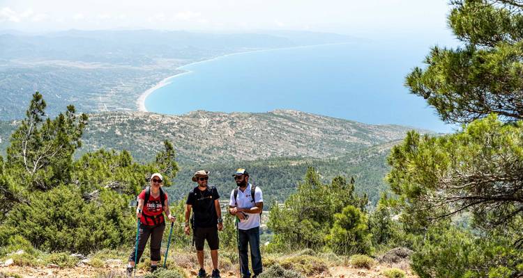 Senderismo Rodas - viaje autoguiado - Trekking Hellas Rhodes 3