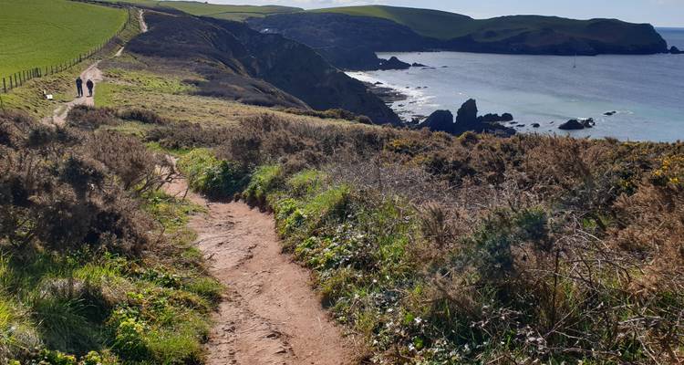 Caminando por el sendero Costero del sur de Devon - Exodus Adventure Travels 3