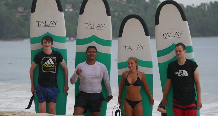 Surfing Vacation In Thailand With Accommodation - Backpackers' 5days 5nights - Talay Surf 4
