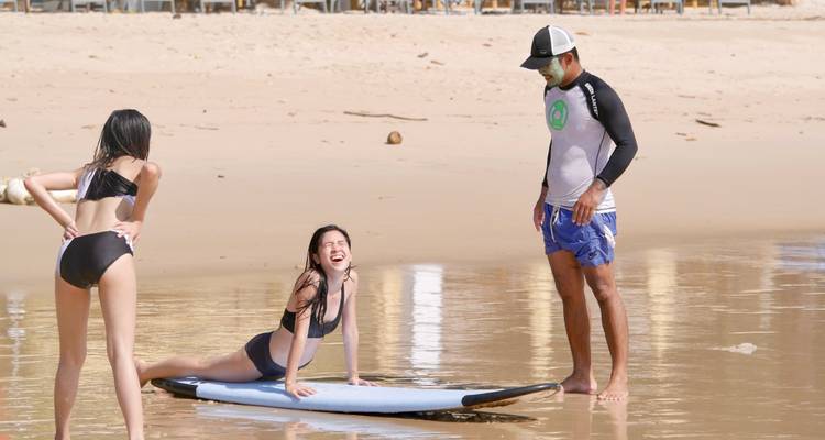 Surfing Vacation In Thailand With Accommodation - Backpackers' 5days 5nights - Talay Surf 7