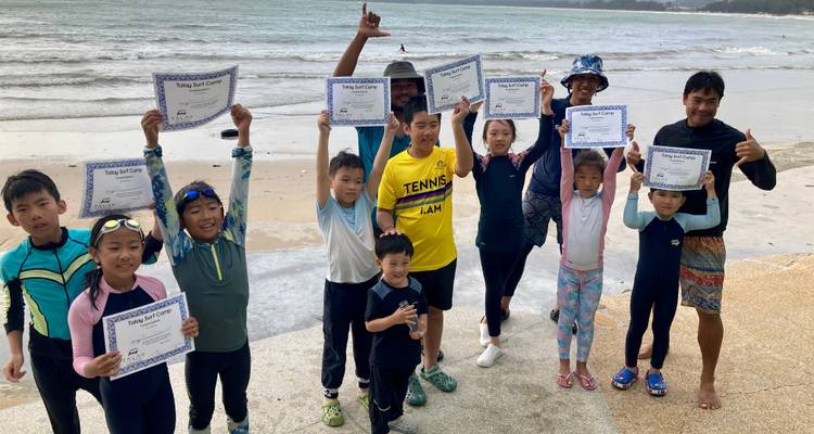 3 Days Kids Surf Camps In Phuket - Talay Surf 10