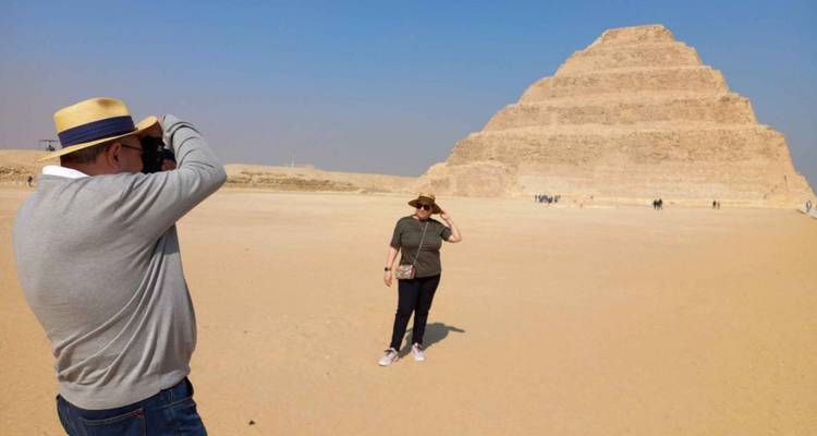 Excursion d'une journée aux pyramides de Gizeh, au Sphinx, à Saqqara et à Memphis - Marko Egypt Tours 10