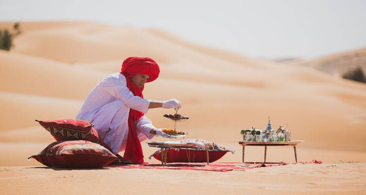 Circuito de 3 días por el desierto de Marrakech a Fez - campamento de lujo - Trek Desert Maroc  8