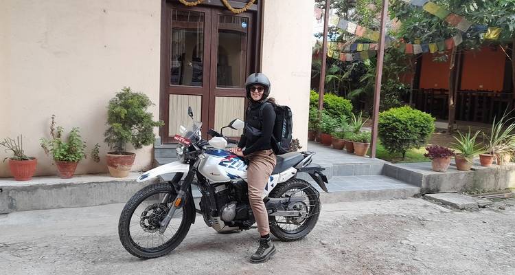 Upper Mustang Motor Bike - Trek Mania Nepal  1