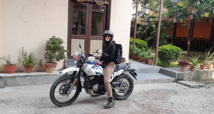 Upper Mustang Motor Bike - Trek Mania Nepal  9