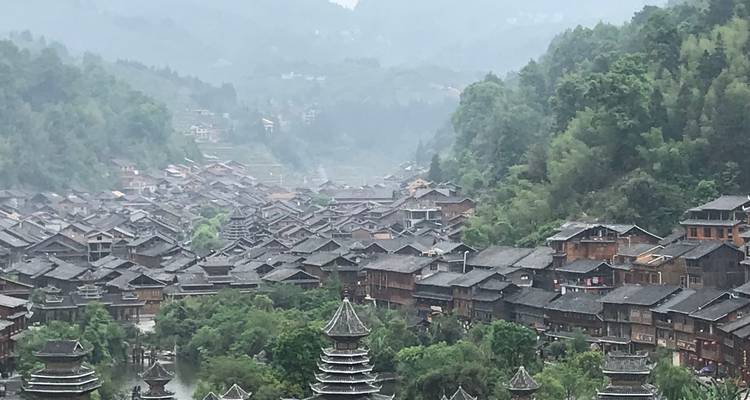 PRI excursión de 3 días a Zhaoxing y Tang'an Dong, pueblos Basha Miao desde Guangzhou en tren - Silk Road Trips 2