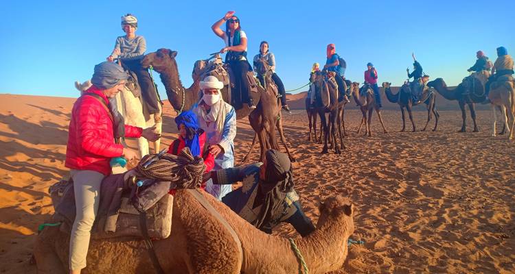 Circuito de 7 días por el Sáhara de Casablanca al desierto de Merzouga vía Marrakech - Desert Family Tour 1