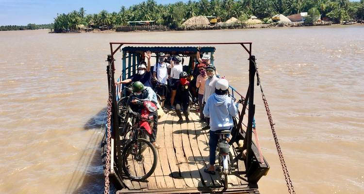 Excursion familiale dans le delta du Mékong à vélo et en bateau - Mr Biker Saigon 1