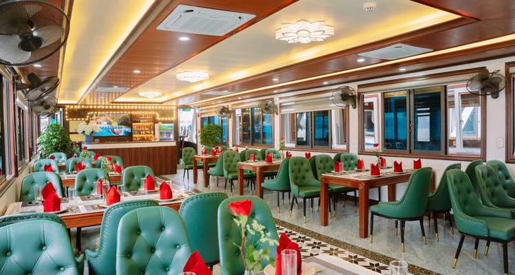 1 JOUR - Croisière dans la baie d'Ha Long, kayak, baignade, déjeuner, bus - île de Titov, grotte de Luon et grotte de Sung Sot - Indochina Today Travel 9