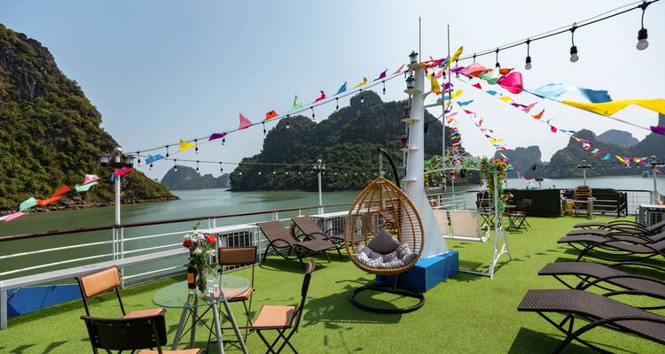1 JOUR - Croisière dans la baie d'Ha Long, kayak, baignade, déjeuner, bus - île de Titov, grotte de Luon et grotte de Sung Sot - Indochina Today Travel 8