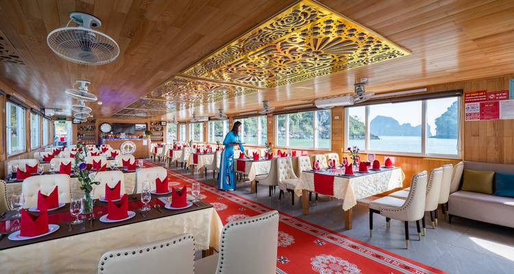 1 JOUR - Croisière dans la baie d'Ha Long, kayak, baignade, déjeuner, bus - île de Titov, grotte de Luon et grotte de Sung Sot - Indochina Today Travel 4
