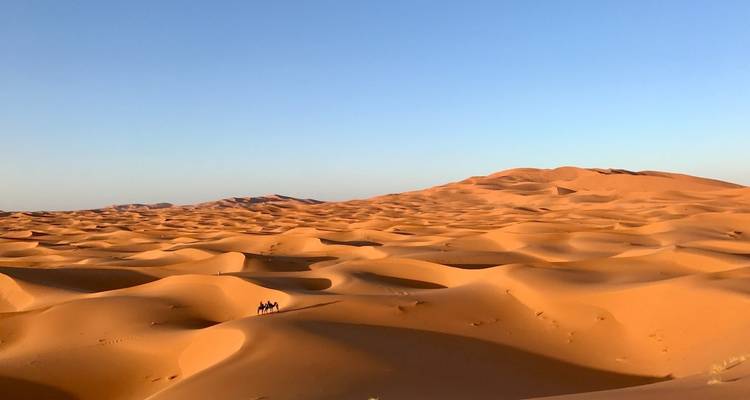 Voyage dans le désert de Marrakech - Randonnée dans les dunes de Chigaga à dos de chameau et surf sur sable - Private Desert Tours 2