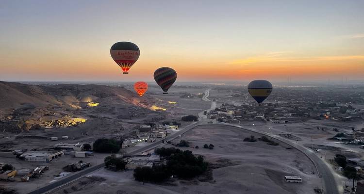 Balade en montgolfière : s'envoler au- dessus de Louxor - Pharaohn Tours 2