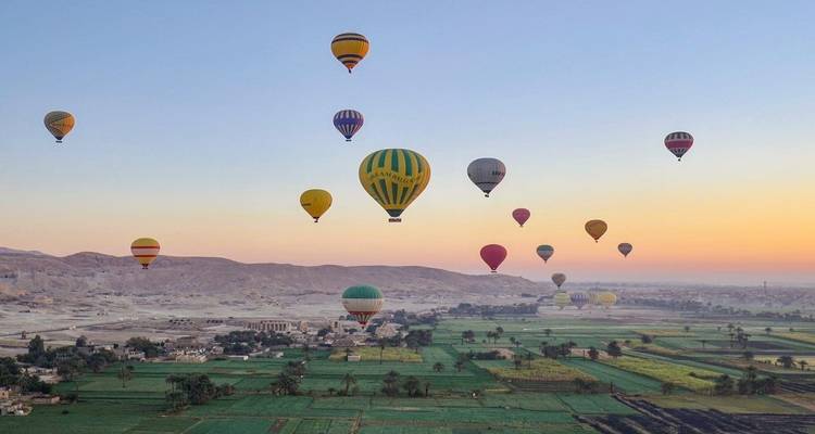 Balade en montgolfière : s'envoler au- dessus de Louxor - Pharaohn Tours 6