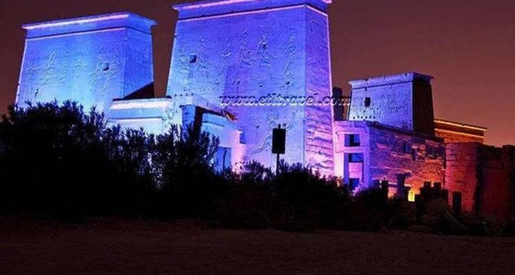 SOUND AND LIGHT SHOW AT PHILAE TEMPLE - Alacart Travel Egypt 2