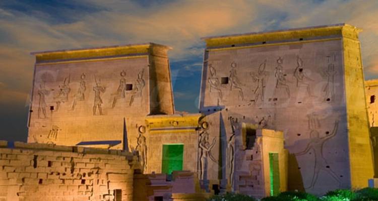 SOUND AND LIGHT SHOW AT PHILAE TEMPLE - Alacart Travel Egypt 4