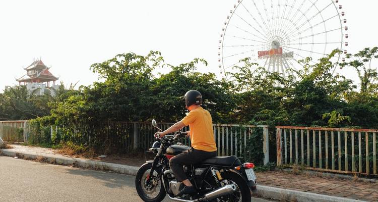 Descubre la península de Son Tra - montaña de los monos - con moto Trip - Indochina Unique Tourist 1