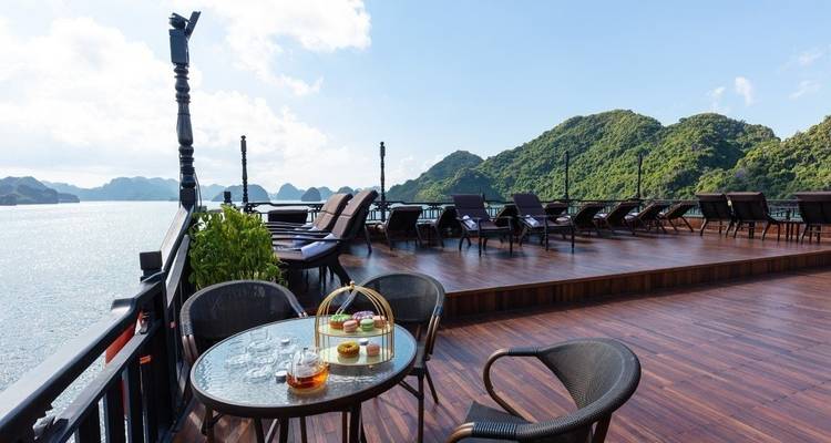 Halong - Lan Ha Bay - Croisière 5 étoiles de 3 jours et 2 nuits et cabine privée avec balcon - Ha Long Bay Lux Cruises Tours 9