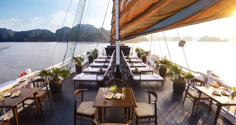Crucero Boutique clásico Hera 5 estrellas - 3 días 2 noches - Old Quarter Travel 7