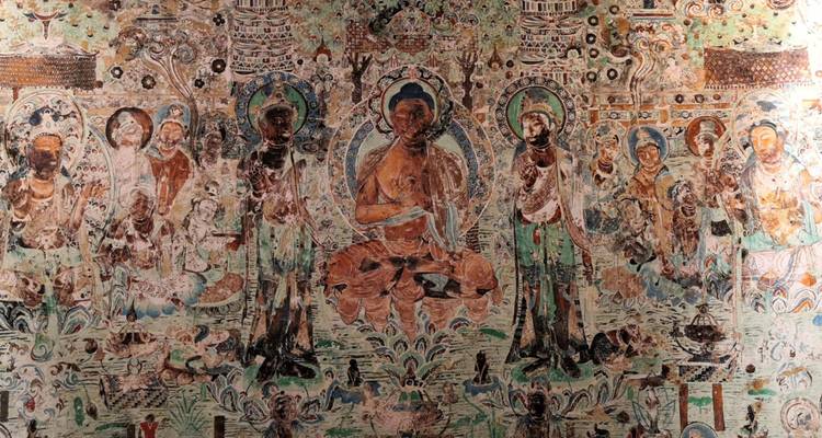 Circuito privado de 3 días a las cuevas de Mogao en Dunhuang desde Shanghai en avión - Silk Road Trips 1