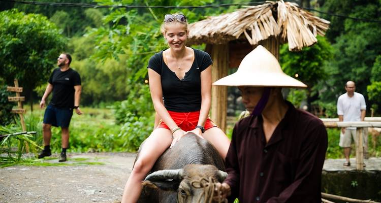 Hanoi - Trang An - Cueva de Mua - Parque ornitológico de Thung Nham - Buffalo Cave Excursión ecológica de 3 días - Buffalo Cave Tours 7