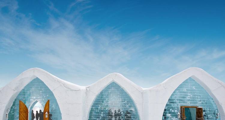 Escapade hivernale au Québec avec l'Hôtel de Glace - Landsby 1