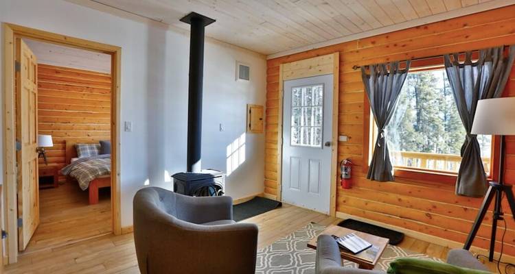 Lakefront Cabin Stay Under the Aurora Skies from Vancouver - Landsby 8